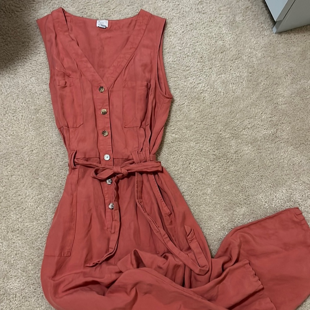 Orange romper